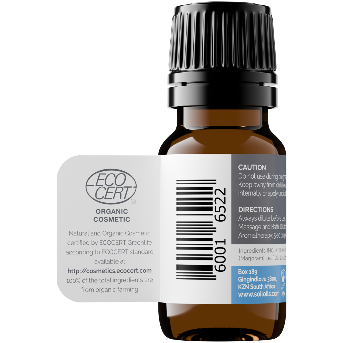 Organic Marjoram Essential Oil (Origanum Marjorana) 10ml