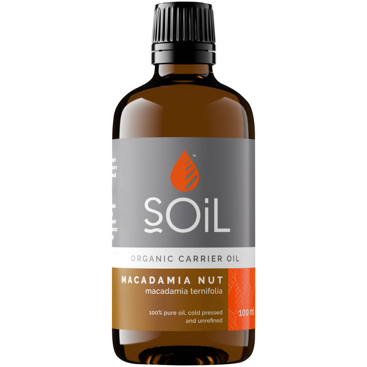 Organic Macadamia Nut Oil (Macadamia Integrifolia) 100ml