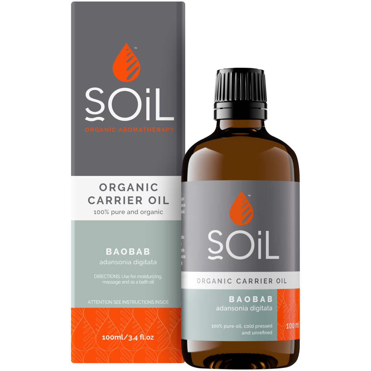 Organic Baobab Oil (Adansonia Digitata) 100ml